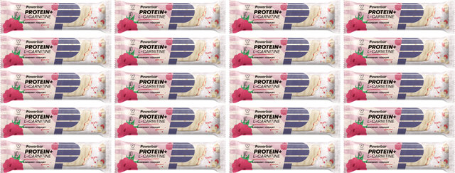 Powerbar Barre Protein Plus Bar L-Carnitin - 20 pièces - raspberry-yogurt/700 g