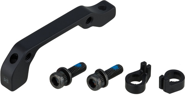 Disc Brake Adapter for 180 mm Rotors - black/front IS to PM