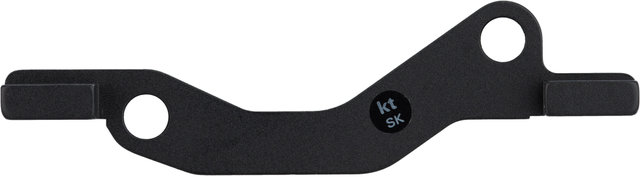 Disc Brake Adapter for 180 mm Rotors - black/front PM to IS