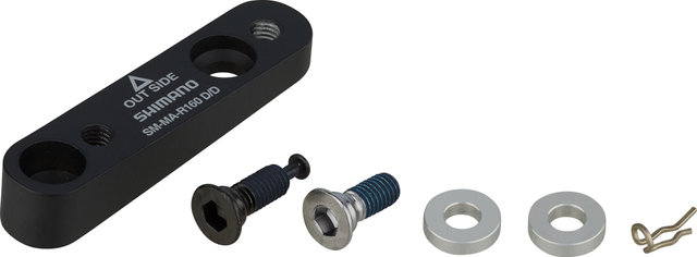 Disc Brake Adapter for 180 mm Rotors - black/Rear FM 160/180 to FM 180