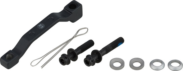 Shimano Adaptador de frenos de disco XTR, XT para disco de 180 mm - negro/PM auf PM