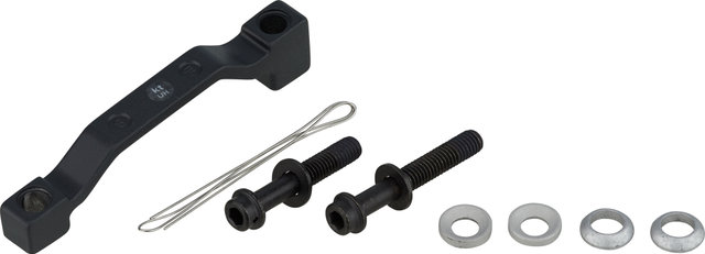 XTR, XT Disc Brake Adapter PM 7" to PM for 203 mm Rotors - black/PM to PM