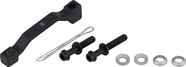Adaptateur de Frein à Disque XTR, XT PM 7" en PM pour Disque de 203 mm - noir/PM sur PM