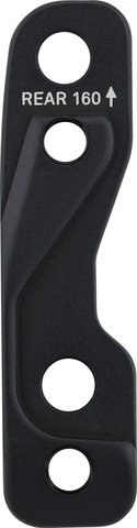 Adaptador de frenos de disco para discos de 160 mm - negro/RT FM sobre FM