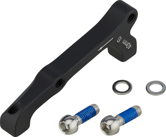 SRAM Disc Brake Adapter for 200 mm Rotors - black/front IS to PM