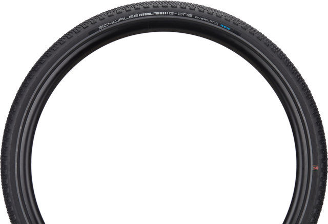 Schwalbe Cubierta plegable G-One Overland 365 Performance ADDIX 4Season TLE 28" - negro-reflejante/50-622 (700x50C)