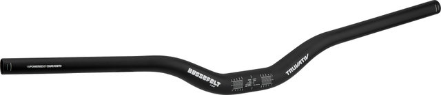 Hussefelt Comp 40 mm 31.8 Riser Handlebars - black anodized/700 mm 9°