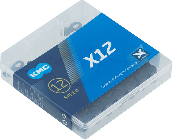 KMC Chaîne X12 New 1ère génération 12 vitesses - blacktech/12 vitesses