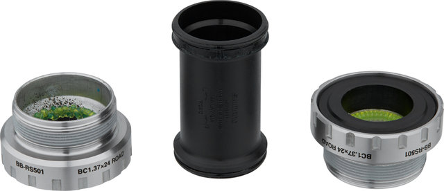 Eje de pedalier Tiagra BB-RS501 Hollowtech II - plata/BSA