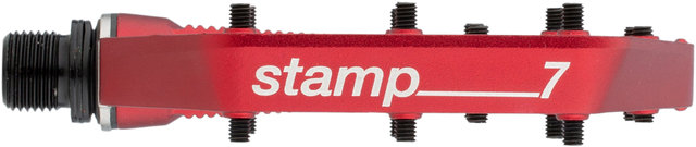 crankbrothers Stamp 7 Plattformpedale - red/small