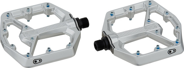Stamp 7 Platform Pedals - hp silver/small