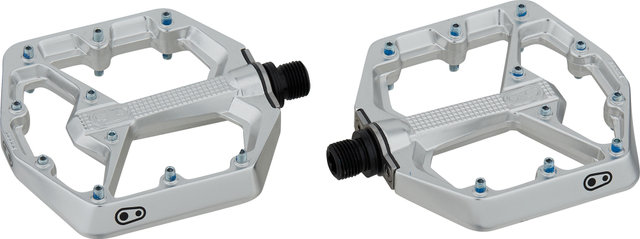 crankbrothers Stamp 7 Platform Pedals - hp silver/small