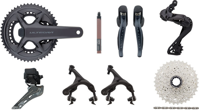 Shimano Grupo Ultegra Di2 R8150 Powermeter 2x12 34-50 - antracita/172,5 mm 34-50, 11-34