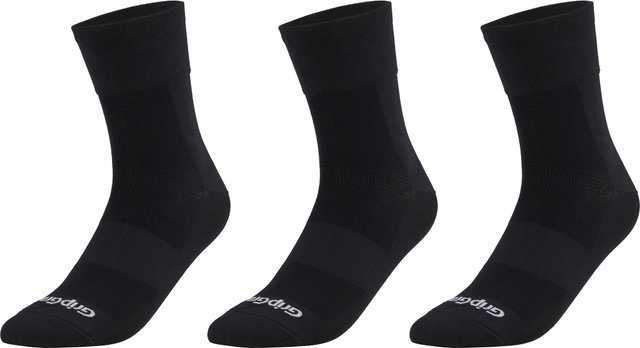 GripGrab Lightweight SL Summer Socks 3-Pack - black/41-44