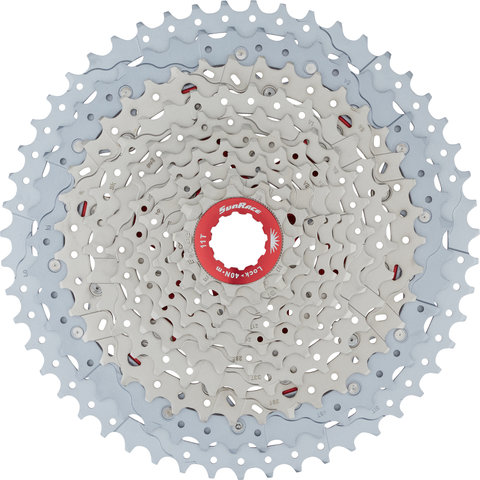 SunRace Cassette CSMX80 de 11 velocidades - metallic silver/11-51