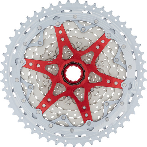 SunRace CSMX80 11-speed Cassette - metallic silver/11-51