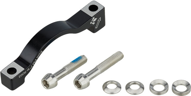 Adaptateur de Frein à Disque pour Disque de 203 mm - noir/PM 7" sur PM