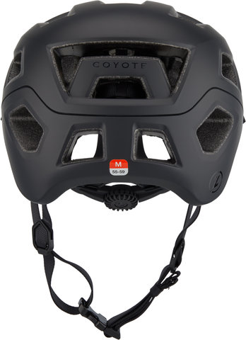 Coyote Helm - matte full black/55 - 59 cm