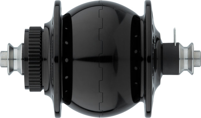 Dinamo de buje 28 Disc Center Lock - negro/28 agujeros