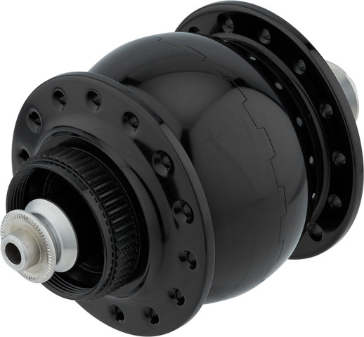 Dinamo de buje 28 Disc Center Lock - negro/28 agujeros