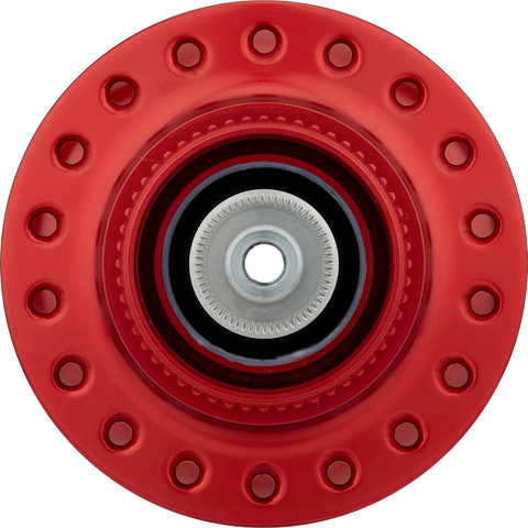 SON Moyeu à Dynamo 28 Disc Center Lock - rouge/36 trous