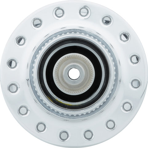 Dinamo de buje 28 Disc Center Lock - pulido/32 agujeros