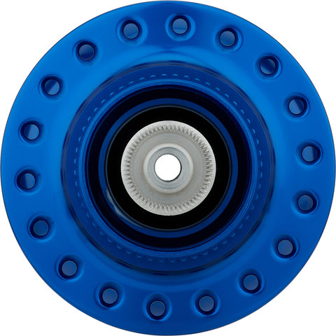 SON Moyeu à Dynamo 28 Disc Center Lock - bleu-anodisé/36 trous