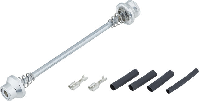 Dinamo de buje 28 Disc Center Lock - plata-anodizado/36 agujeros