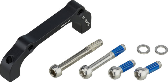 SRAM Adaptador de frenos de disco para discos de 170 mm - negro/RT IS auf PM