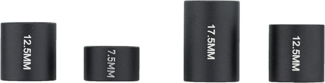 Adaptador de freno de disco Separador para disco de 160 mm - negro/PM auf PM