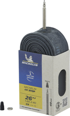 Michelin Cámara de aire C4 Airstop para 26" - universal/47-559 a 61-559/Válvula Presta (SV)/26 x 1.85-2.4 SV 48 mm/48 
