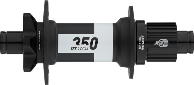 DT Swiss Moyeu Arrière 350 Classic MTB Super Boost Disc 6 trous - noir/Shimano Micro Spline/32/Shimano Micro Spline