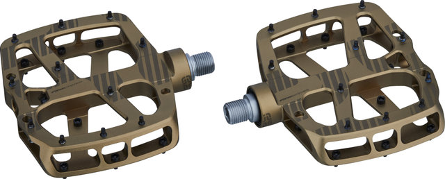 e*thirteen Plus Flat Plattformpedale - bronze