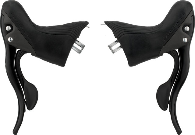 Campagnolo Veloce front+rear Set Power Shift Ergopower 2x10-Speed Shift/Brake Lev - deep black