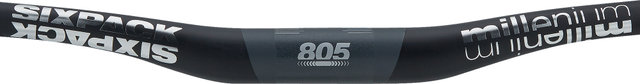 Millenium805 Carbon 20 mm 35 Riser Handlebars - black-chrome/805 mm 7°