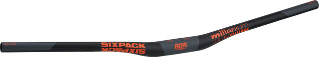 Millenium805 Carbon 20 mm 35 Riser Lenker - black-orange/805 mm 7°