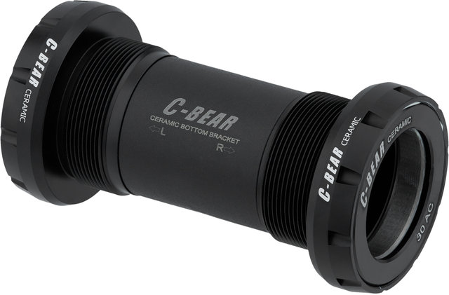 C-BEAR BSA Rotor 30 mm MTB / Cyclocross Bottom Bracket - black/BSA