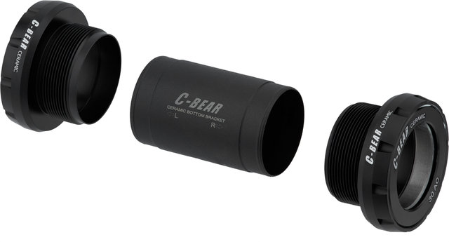 C-BEAR BSA Rotor 30 mm MTB / Cyclocross Bottom Bracket - black/BSA