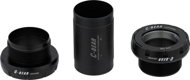 C-BEAR BSA Rotor 30 mm MTB / Cyclocross Bottom Bracket - black/BSA