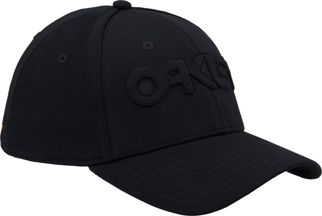 Oakley 6 Panel Stretch Hat Embossed Cap - blackout/S/M