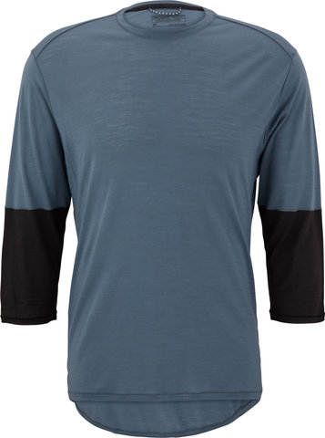 Merino 3/4 Sleeve Trikot - plume grey/M