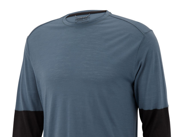 Merino 3/4 Sleeve Trikot - plume grey/M