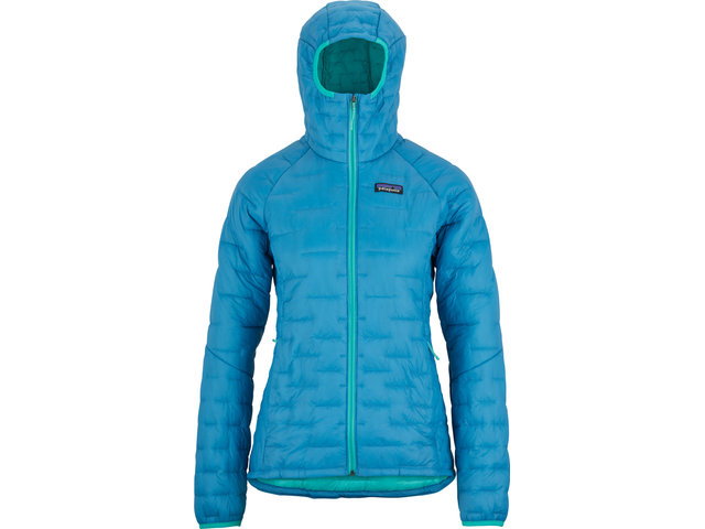 Micro Puff Hoody Damen Jacke - anacapa blue/S