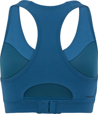 Patagonia Wild Trails Sports Bra - wavy blue/S