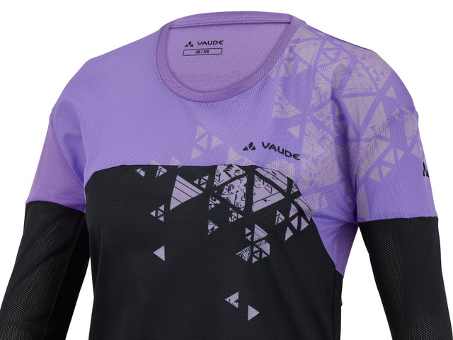 Camiseta para damas Moab LS T-Shirt V - limonium/36