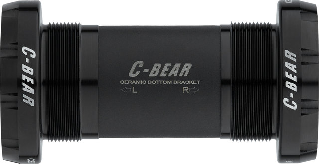 C-BEAR Boîtier de Pédalier BSA Rotor 30 mm Race Modèle 2023 - noir/BSA