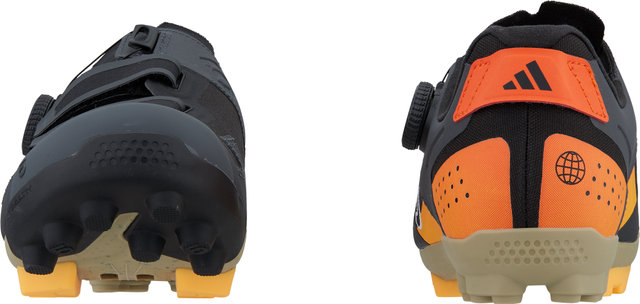 Kestrel BOA MTB Shoes - core black-ftwr white-impact orange/42