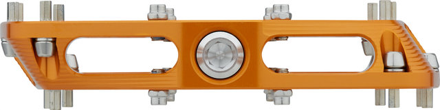Pedales de plataforma F22 - naranja/universal