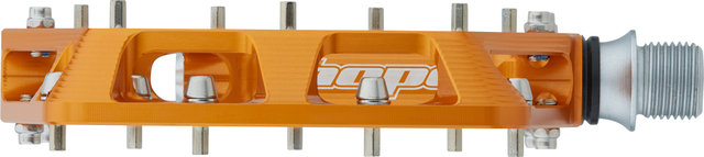 F22 Plattformpedale - orange/universal