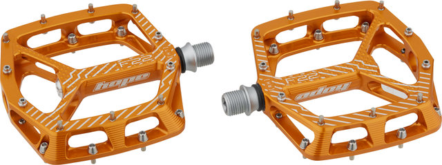 F22 Platform Pedals - orange/universal
